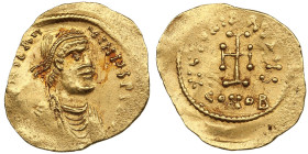 Byzantine Empire (Constantinople) AV Tremissis, AD 669-674 – Constantine IV (AD 668-685)
1.44g. 19mm. AU/AU.Obv.: Diademed, draped and cuirassed bust ...