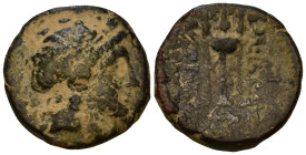 SELEUKID KINGDOM. Antiochos II Theos 261–246 BC. AE 17mm, 4,03g