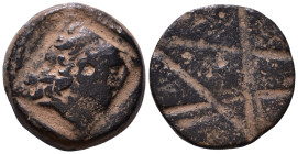 Uncertain Greek Coin 18mm, 5,59g *Repatinated*