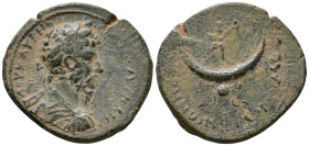 MESOPOTAMIA. Carrhae. Lucius Verus AD 161-169. Æ 24mm, 7,75g