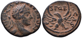 JUDAEA, Caesaraea Maritima. Severus Alexander. AD 222-235. Æ 22mm, 6,54g *Repatinated*