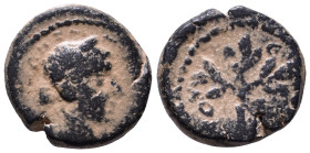Uncertain Roman Provincial Coin. AE 12mm, 2,58g *Repatinated*