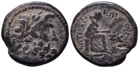 SYRIA, Seleucis and Pieria. Antioch. Pseudo-autonomous issue, time of Augustus, 27 BC - 14 AD, P. Quinctilius Varus, governor under Augustus 5/4 BC. A...