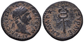 SYRIA, Seleucis and Pieria. Antioch. Trajan, 98-117. AE 15mm, 2,38g
