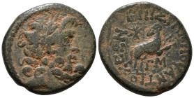 SYRIA, Seleukis and Pieria. Antioch. Pseudo-autonomous issue, time of Augustus, 27 BC-14 AD. AE 20mm, 7,84g