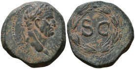 SYRIA, Seleucis and Pieria. Antioch. Galba, 68-69. AE 30mm, 15,79g