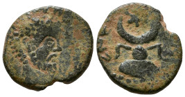 MESOPOTAMIA. Carrhae. Septimius Severus ?, 193-211. AE 13mm, 1,49g