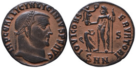 Licinius I AD 308-324. Alexandria
Licinius I AD 308-324. Follis Æ 20mm, 3,08g *Repatinated*
