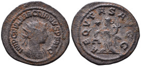 Macrianus, Usurper, 260-261. Antoninianus. Samosata. IMP C FVL MACRIANVS P F AVG. Radiate and cuirassed bust right. Rev. AEQVTAS AVGG Aequitas standin...
