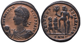 Constantius II, AD 337-361. AE 21mm, 3,74g *Repatinated*