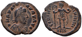 Arcadius AD 383-408. Contemporary barbaric imitation. Follis Æ 23mm, 5,21g *Repatinated*