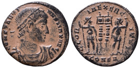Constantine I the Great AD 306-337. Follis Æ 17mm, 1,91g *Repatinated*