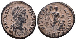 Theodosius I, 379-395. AE 21mm, 5,14g*Repatinated*