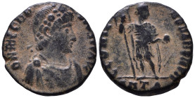 Theodosius I, 379-395. AE 18mm, 4,36g *Repatinated*
