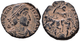 Constantius II 337-361 AD. AE Follis 20mm, 4,00g *Repatinated*
