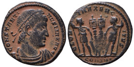 Constantine I the Great AD 306-337. Follis AE 18mm, 2,24g *Repatinated*