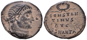 Constantine I, 307/310-337. Follis AE 17mm, 1,82g *Repatinated*