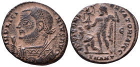 Licinius I AD 308-324. Follis Æ 18mm, 3,07g *Repatinated*