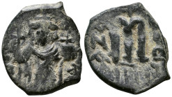 Arab Byzantine. Fals AE 21mm, 3,94g *Repatinated*