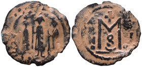 Arab Byzantine. Fals AE 26mm, 3,21g *Repatinated*