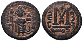 Arab Byzantine. Fals AE 20mm, 5,09g *Repatinated*