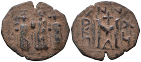Arab Byzantine. Fals AE 25mm, 3,75g *Repatinated*