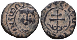 Cilician Armenia. Hetoum II, 1289-1305. AE Kardez 21mm, 4,30g *Repatinated*