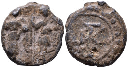 Byzantine lead seal. 21mm, 8,05g