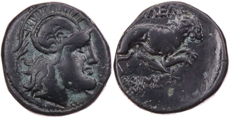 OSTKELTEN TYP LYSIMACHOS
 AE-Tetrachalkon nach 323-281 v. Chr. Vs.: Kopf der At...
