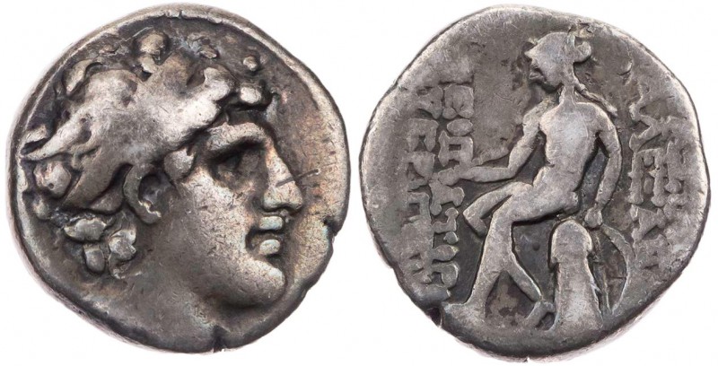 SYRIEN KÖNIGREICH DER SELEUKIDEN
Alexander I. Balas, 152-145 v. Chr. AR-Drachme...