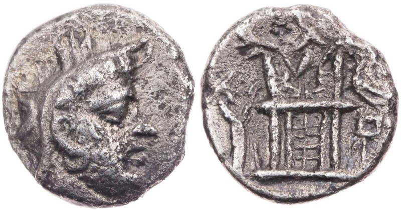 PERSIS KÖNIGREICH
Darios I., um 140 v. Chr. AR-Drachme Vs.: Kopf mit Tiara n. r...