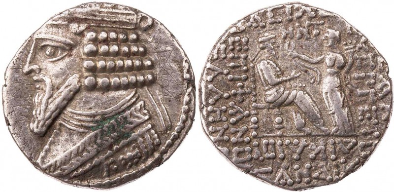 PARTHER, KÖNIGREICH DER ARSAKIDEN
Gotarzes II., 40-51 n. Chr. AR-Tetradrachme J...