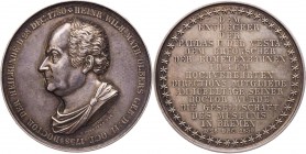 PERSONEN NATURWISSENSCHAFTLER
Olbers, Heinrich Wilhelm Matthias, 1758-1840. Silbermedaille 1830 (v. Pfeuffer bei Loos) Auf sein 50-jähriges Doktorjub...
