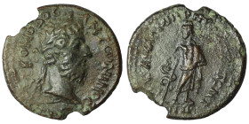 PONTUS. Amasea. Commodus (177-192). Ae.Dated CY 189 (189/90). Obv: ΑΥΤ ΚOΜOΔOС ΑΝΤωΝΙΝOС. Laureate head right. Rev: ΑΔΡ ΑΜΑС ΜΗΤΡ ΝЄΩΚ ΠΡ ΠΟΝΤ / ЄΤ ΡΠ...