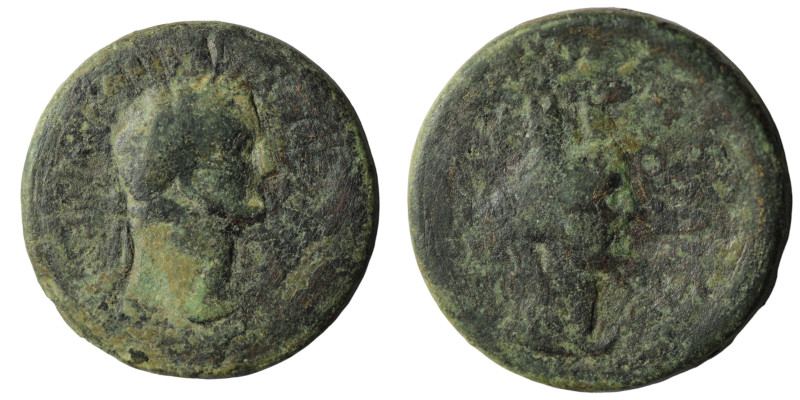 CILICIA, Anazarbus. Germanicus. Caesar, 15 BC-AD 19. Æ Diassarion. Dated CY 67 (...