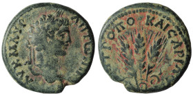 Cappadocia. Caesarea. Caracalla AD 211-217.Laureate head right.
Rev: MHTPOΠ ΚΑΙ ΕΤ Γ.
Bundle of three corn ears.
BMC 305-6.
Weight 8,06 gr - Diame...