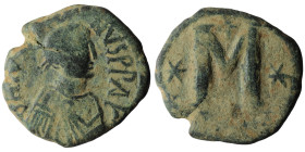 JUSTIN I. 518-527 AD. Æ Follis
Weight 14,30 gr - Diameter 26,46 mm