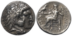 Königreich Makedonien. Alexander III. der Große (336 - 323 v. Chr.).

 Tetradrachme (Silber). Ca. 311 - 300 v. Chr. Babylon.
Vs: Kopf des jugendlic...