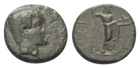 Satrapen von Lydien und Ionien. Gamerses (ca. 380 - 360 v. Chr.).

 Bronze. Unbestimmte Münzstätte in Lydien.
Vs: Jugendlicher Kopf des Gamerses re...
