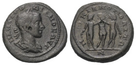 Moesia Inferior. Markianopolis. Gordianus III. (238 - 244 n. Chr.).

 Bronze. Ca. 241 - 244 n. Chr.
Vs: Büste des Gordian mit Lorbeerkranz, Paludam...