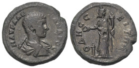 Moesia Inferior. Odessos. Severus Alexander (222 - 235 n. Chr.).

 Bronze.
Vs: Büste mit Paludament und Panzer rechts.
Rs: Männliche Gottheit (gro...