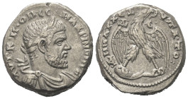 Seleukis und Pierien. Antiochia am Orontes. Macrinus (217 - 218 n. Chr.).

 Tetradrachme (Silber). Ca. 217 - 218 n. Chr.
Vs: Büste des Macrinus in ...