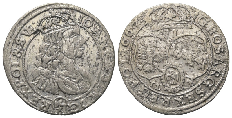Polen. Königreich. Johann II. Kasimir (1649-1668).

 Sechsgröscher (Szostak, S...