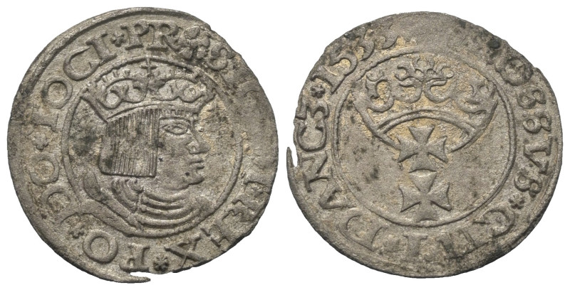 Polen. Westpreussen. Sigismund I. Stary (1506 - 1548).

 Groschen (Silber). 15...