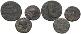 Provinzialrömische Münzen - Lots.


Pisidien / Lykaonien / Kilikien.

Lot (3 Stück): Bronze; 1. - 3. Jhdt. n. Chr.

Sehr schön - fast sehr schö...
