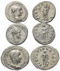 Römische Münzen - Lots. Kaiserzeit.


Lot (3 Stück, Silber): Denare des Septimius Severus (193 - 211 n. Chr.), Severus Alexander (222 - 235 n. Chr....