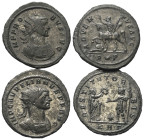Römische Münzen - Lots. Kaiserzeit.


Lot (2 Stück, Billon): Antoniniane des Aurelianus (270 - 275 n. Chr.) und Probus (276 - 282 n. Chr.).

Sehr...