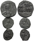Byzantinische Münzen - Lots.


Verschiedene Herrscher.

Lot (3 Stück, Bronze): ca. 11- 12. Jhdt. n. Chr.

Sehr schön - fast sehr schön.

Verk...