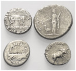 Gemischte - Lots.


Lot (4 Stück, Silber): republikanischer Denar (Q. Pompeius Rufus, 54 v. Chr.), Legionsdenar (Marcus Antonius, 32 - 31 v. Chr.) ...