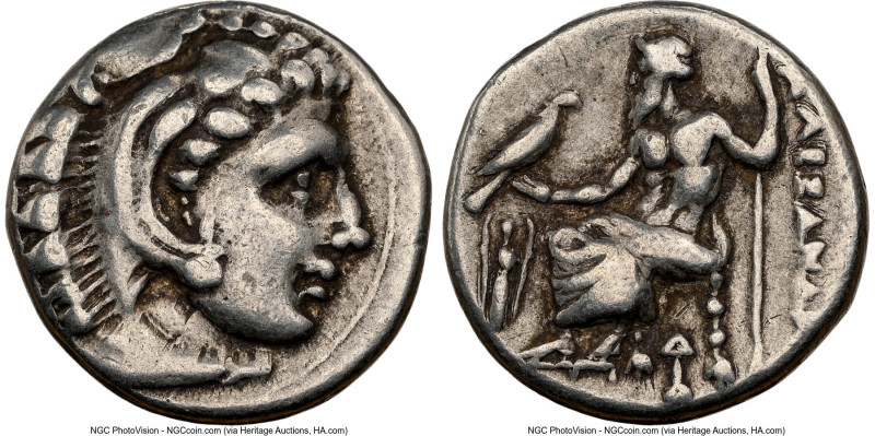 MACEDONIAN KINGDOM. Alexander III the Great (336-323 BC). AR drachm (15mm, 12h)....